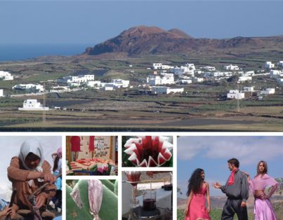 Rescate del cultivo de la cochinilla - Vista del Pueblo de Mala (Lanzarote)